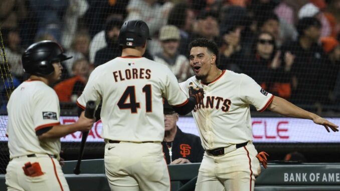 Brewers Giants Baseball